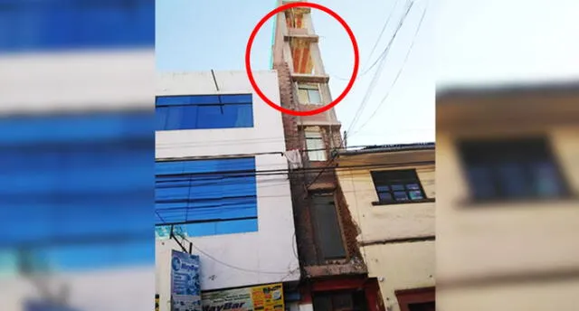 Facebook: Detectan riesgosa y descabellada construcción de seis pisos en Puno [FOTOS] 