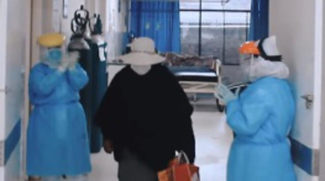 Mujer de 60 años derrota al coronavirus en Otuzco