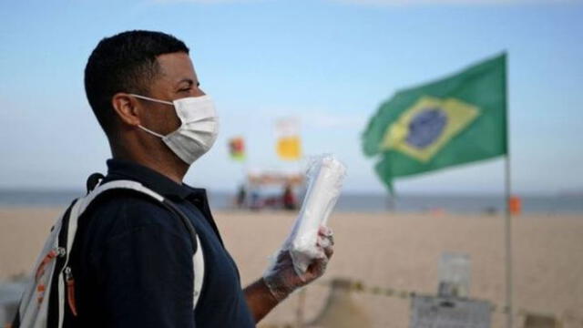 Brasil lidera el número de infectados por COVID-19 en América del Sur.