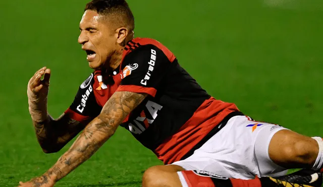 Paolo Guerrero será baja en Flamengo por la Copa de Brasil