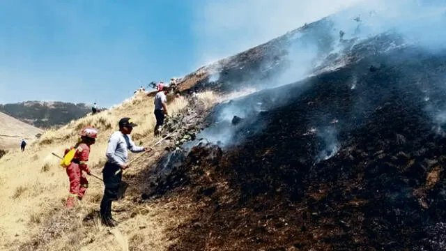 TRAGEDIA. El incendio provocó la muerte de ocho comuneros y dejó decenas de heridos.