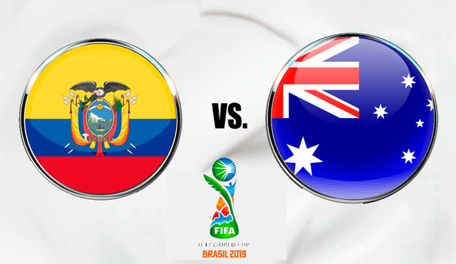 Ecuador vs. Australia se enfrentan HOY EN VIVO ONLINE EN DIRECTO por el Mundial Sub 17.