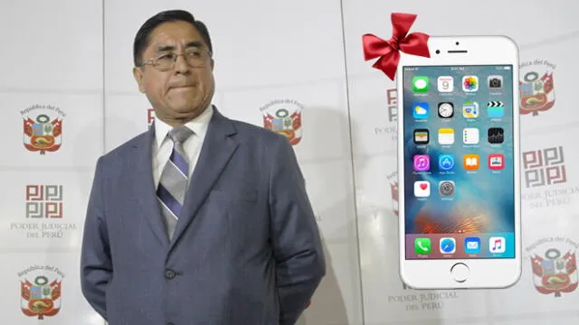 Hinostroza habría usado su cargo para conseguir un iPhone para su hija [NUEVO AUDIO]