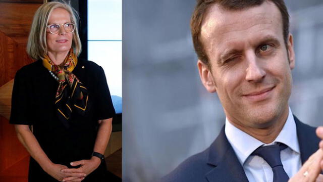 Macron se equivoca y dice “deliciosa” a esposa de ministro de Australia