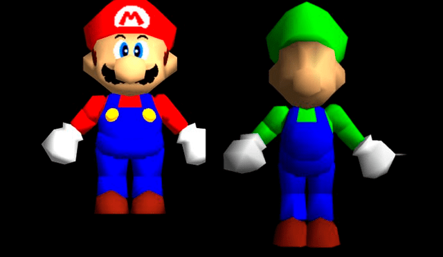 Hasta el momento, no se sabe por qué Luigi fue retirado de Super Mario 64. Foto: Spotart.