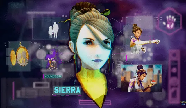 Sierra, lideresa del Team GO Rocket