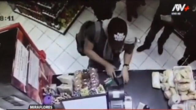 Miraflores: cámaras captaron a delincuentes usando nueva modalidad para robar en minimarket [VIDEO]