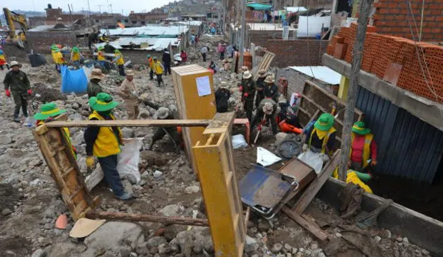 Trabaja Perú empleará temporalmente a personas en zonas de desastre natural