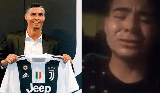 Facebook Viral: estalla en lágrimas al conocer que Cristiano Ronaldo deja el Real Madrid [VIDEO]