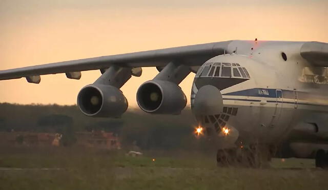 "Toda una gama de aviones de transporte militar" está a disposición del Perú, sostuvo una fuente desde Rusia. Foto: Ministerio de Defensa ruso/Sputnik
