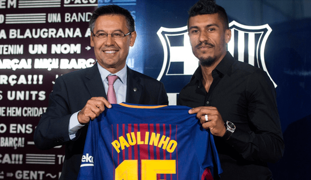 FC Barcelona: la ridícula cantidad de camisetas vendidas por Paulinho en su presentación