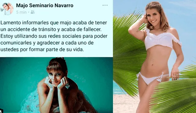 Facebook: La verdad sobre el 'fallecimiento' de candidata al Miss Perú