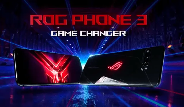 ASUS presentó sus nuevos smartphones gamer ROG Phone 3. Foto: ASUS.
