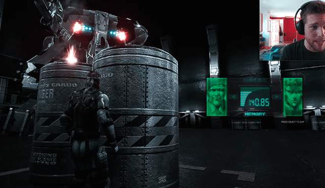 Recrean Metal Gear Solid con motor gráfico Unreal Engine 4. Foto. Bluedrake42.