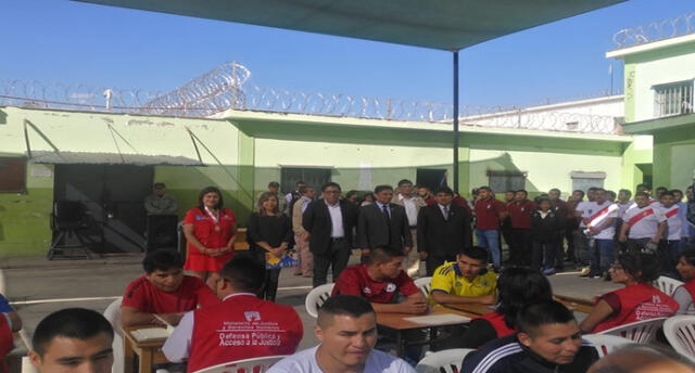 Más de 200 presos recibieron asesoría legal en penales de Arequipa