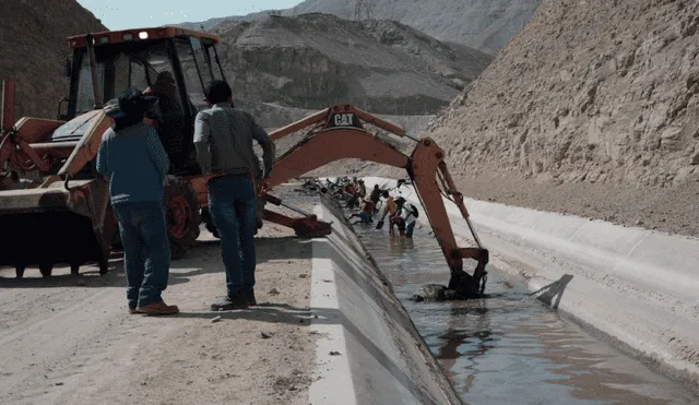 Programan cortes por mantenimiento del canal Pasto Grande de Moquegua 