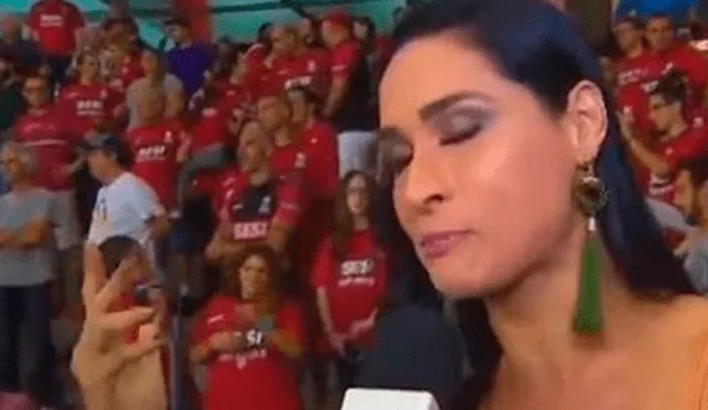 Voleibolista brasileña se desmaya durante entrevista en vivo y reportera la salva de milagro [VIDEO]