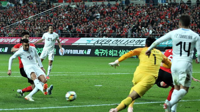 Uruguay cayó 2-1 ante Corea del Sur en amistoso por fecha FIFA [RESUMEN]