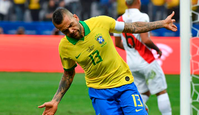 El capitán de la selección brasileña anotó en la goleada 5-0 a Perú cuando se enfrentaron en primera ronda. Créditos: EFE