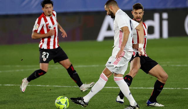 Real Madrid choca ante Athletico Bilbao por LaLiga Santander. Foto: EFE
