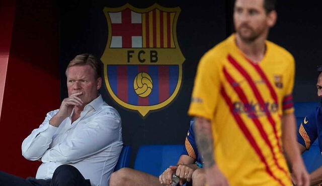 Ronald Koeman, entrenador de Barcelona, decidió la partida de Luis Suárez. Foto: EFE