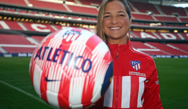 Deyna Castellanos se unió al Club Atlético de Madrid. (Foto: Twitter)