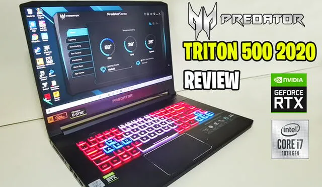 La Predator Triton 500 ha llegado al Perú y en esta review conocerá lo bueno y lo malo de este portátil 'gamer'. Foto: Daniel Robles