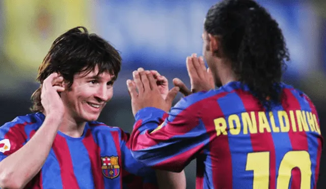 Ronaldinho aseguró que Lionel Messi es el mejor de su época pero no de la historia.