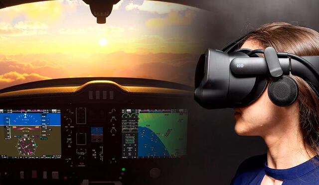 Microsoft confirma el soporte de realidad virtual en Microsoft Flight Simulator y será compatible con las gafas VR más populares del mercado. Foto: CNN/The Verge