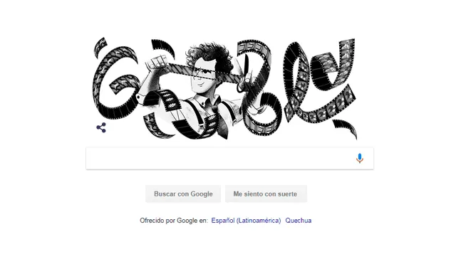 Sergei Eisenstein, el padre del montaje es homenajeado por Google