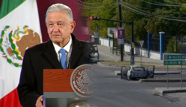 El presidente mexicano envió su solidaridad a los ciudadanos de Culiacán, quienes recientemente se vieron afectados por hechos violentos. Foto: composición LR/ El Universal/AFP