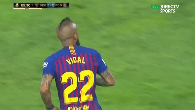 No perdió una sola pelota: así fue el debut de Arturo Vidal con el Barcelona [VIDEO]