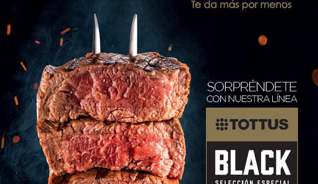 Tottus presenta el relanzamiento de Tottus Black, la marca de carnes Premium nacional de la cadena