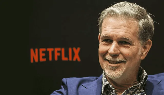Reed Hastings, gerente general de Netflix. | Foto: Ore Huiying / Getty Images