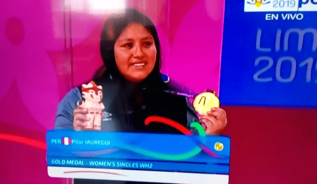 ¡Mujer dorada! Parapanamericanos 2019: Pilar Jáuregui gana medalla de oro en parabádminton
