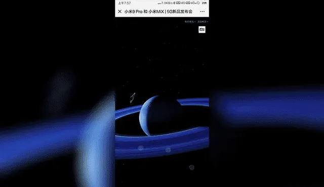 Filtración de afiche promocional en página web de Xiaomi.