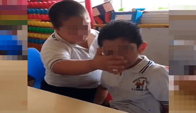 Niño con Síndrome de Down es captado en el momento que consuela a su amigo con autismo [VIDEO]