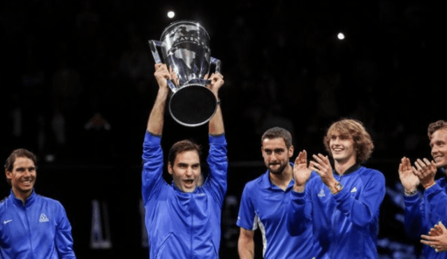 Roger Federer le da el título a Europa de Laver Cup