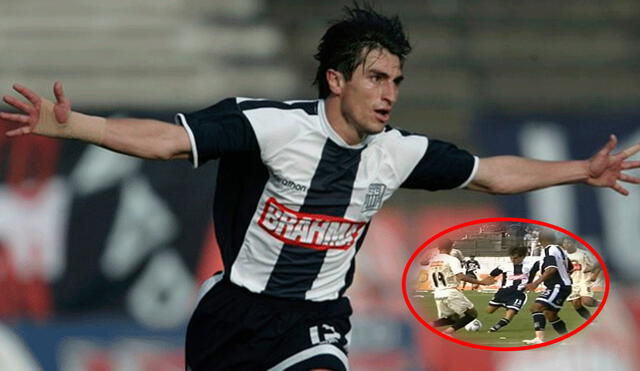 Fernando Martel anotó un golazo ante Universitario en el Apertura del 2006. Foto: Líbero.