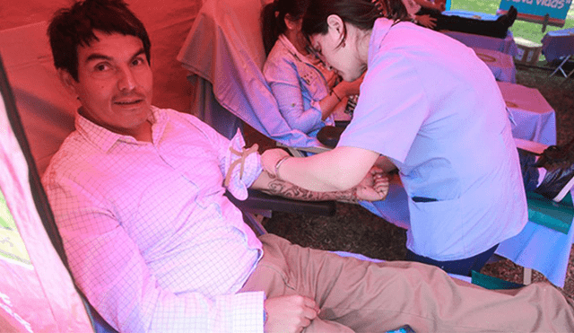 Colaboradores del Minsa donaron sangre para más de 100 niños [FOTOS]