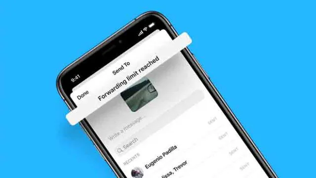 Los usuarios de Messenger sólo podrán reenviar un texto a cinco personas. (Fotos: TreceBits)