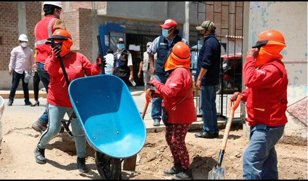 Con el programa Trabaja Perú se beneficiará a hombres y mujeres en condición de vulnerabilidad. Foto: Cortesía.