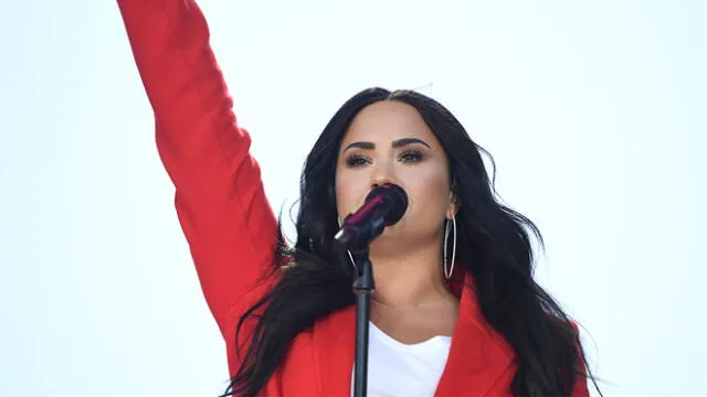 Demi Lovato vuelve a la música con esta producción, luego de su proceso de rehabilitación. (Foto: AFP)