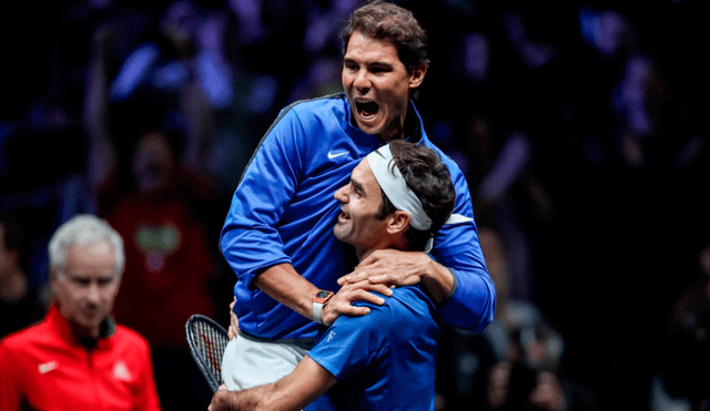 Felicidad pura: Federer da la victoria a Europa y celebra con un emocionado Nadal [VIDEO]