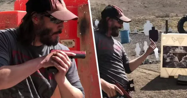 John Wick Parabellum: Keanu Reeves se entrena con todo tipo de armas [VIDEO]