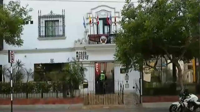 La administradora del hotel denunció a ambas personas ante la comisaría de Miraflores. (Foto: Captura de video / Latina Noticias)