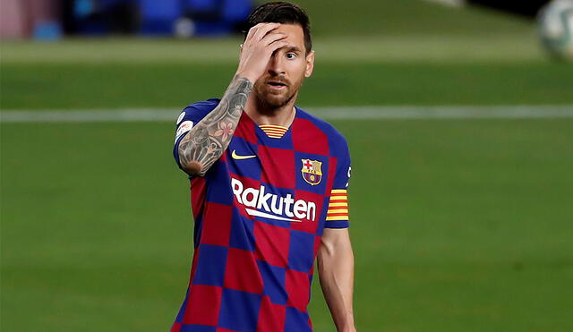 Messi vuelve a disparar contra Quique Setién tras caída con Osasuna en LaLiga. Foto: EFE