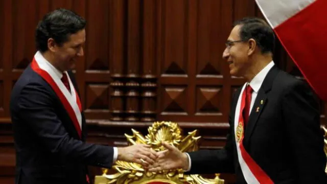 Martín Vizcarra se reunió con Daniel Salaverry en Palacio de Gobierno [VIDEO]
