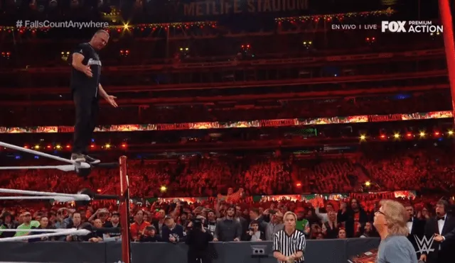 Wrestlemania 35: The Miz le dio una paliza a Shane McMahon pero perdió el combate [VIDEO]