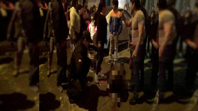 Cajamarca: sujeto prendió fuego a una vendedora ambulante 